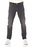 MUSTANG Jeans Herren Stretch Oregon Tapered Fit Jeanshose Hose Denim, (38W / 32L, Denim Black (883))