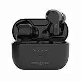 CREATIVE Zen Air Pro (Schwarz) Leichte True Wireless Schweißfeste In-Ears mit Aktiver Geräuschunterdrückung, Umgebungsmodus, LE Audio, Bluetooth 5.3, IPX5, Bis zu 33 Stunden Akkulaufzeit