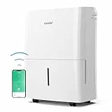 Comfee Luftentfeuchter 16L/24h,Raumgröße ca.80m³(32m²),APP-fähig,Smart modu,Timer 24H,Wassertank 3L,Gegen Feuchtigkeit,Schimmel, MDDF-16DEN7-WF