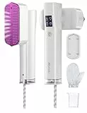 Sundu Steamer Dampfglätter, Reisedampfglätter für Kleidung, 2-in-1 Reisebügeleisen mit Dampf, 15s schnelles Aufheizen, Travel steam Iron mit LED Display, 3 Dampfmodi, 1 Trockenbügelmodus, Weiß