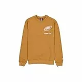 New Era Cap NFL Logo Select Crew Neck Sweater Philadelphia Eagles Light Bronze Unisex M
