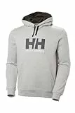 Helly Hansen Herren HH Logo Kapuzenpullover, Grau-Melange, S