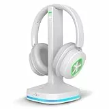 Earbay Funkkopfhörer für Fernseher, TV kopfhörer kabellos für Senioren mit Sender-Ladestation,Bluetooth 5.4 Over-Ear Kopfhörer mit 3 Audiomodi & ohne Audio-Verzögerung, Geschenk für Senioren/Eltern