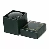 WATIIFUFU Retro Ringbox Vintage Schmuckaufbewahrung Für Verlobungsringe Dekorative Ringschatulle Mit Geschenkbox Ring Storage Box Efeu Perfekt Für Hochzeit Und