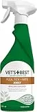Vet's Best Floh-Zecken- und Milben-Flohbehandlungsspray für Hunde, pflanzliche Formel 500ml