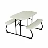LIFETIME Picknicktisch, leichtgewichtig, zusammenklappbar, Beige