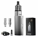 Original VAPTIO Cosmo Prime Kit Elektronische Zigarette 2400 mAh 40 W Power Starter Kit, Vape Pen mit 2 Stück Cosmo Coil 0,4 Ohm (C8)/1,0 Ohm (C5),kein Liquid kein Nikotin