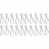 ULTECHNOVO 2 Stücke Deckenhaken Clips Raster Abgehängte Deckenclips Deckenfliesenhaken Abgehängte Decken Aufhänger 100 Stücke Abgehängte Decke