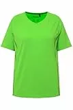 Ulla Popken, Damen, große Größen, T-Shirt, UV-Schutz 50+, V-Ausschnitt, Halbarm