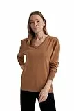 DeFacto Damen Strickmode - Stilvolle Strickpullover Blusen & Tuniken für Damen - Auswahl an Pullover - Feinstrickpullover Strickjacken und Pulli