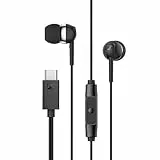 Sennheiser CX 80U – Kabelgebundene In-Ear-Kopfhörer, USB-C-Anschluss, integrierte EIN-Knopf-Smart-Fernbedienung mit Mikrofon, geschlossene Ohrhörer für Passive Geräuschunterdrückung – Schwarz