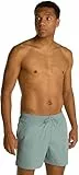 Calvin Klein Herren Badeshorts Medium Drawstring Mittellang, Blau (Lead), S