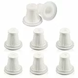 Eudomis 8 Stück HEPA Filter für Handstaubsauger,Milbensauger Ersatzfilter,Ersatzfilter kompatibel mit PeroBuno, Saker, Molfanco, Antifnuo, Lyiazsoy, CUGEFRE, Grixz, KITBEZN, Saker, Freemiao