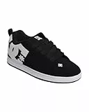 DC Shoes Herren Court Graffik - Leren Schoenen voor Mannen Sneaker, Schwarz, 43 EU