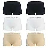 Libella Boyshorts Damen Unterwäsche Boxershorts Microfaser Seamless 6er Pack 3908 BWH 2XL/3XL