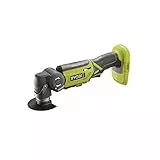 RYOBI 18 V ONE+ Akku-Multitool R18MT-0 - Vielseitiges Mehrzweckgerät mit 6 Geschwindigkeiten für Trockenbau, Renovierung, Werkzeugloser Zubehörwechsel