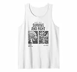 Godzilla Minus One Survive and Fight Face Off Movie Tank Top
