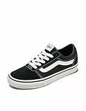Vans Damen Ward Sneaker Ward Trainers, (SUEDE/CANVAS) BLACK/WHITE, 41 EU