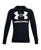 Under Armour Herren Rival Fleece Big Logo HD, sportlicher Kapuzenpullover mit loser Passform, bequemes und warmes Sweatshirt für Männer