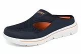 Meik Mangni Hausschuhe Damen Herren Clogs Leichte Blau Orange Gr.43 EU