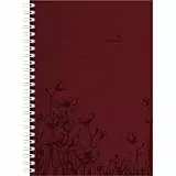 Alpha Edition - Wochenplaner Nature Line Flower Ringbuch 2026 – Taschenkalender 15×21 cm mit 128 Seiten & umweltfreundlichem Strukturpapier, Weekly-Planer mit Monatsübersichten & Notizbereichen