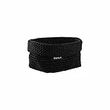 blomus | Aufbewahrungskorb | Tela | Kunstfaser Black | M | 15x10x9cm | Indoor |