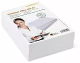 Notizblöcke DIN A5 kariert, 10er Pack, 50 Blatt je Block, 80 g/m² Offset weiß, notizblock24