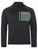 VAUDE Men's Tekoa Fleece Jacket II, funktionelle, sehr bequeme Fleece Jacke, Passform: Slim fit, black/agave, M