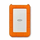 LaCie Rugged USB-C 2TB External Hard Drive Portable HDD – USB 3.0 Compatible, Drop Shock Dust Rain Resistant, for Mac and PC Computer Desktop Workstation Laptop, 1 Month Adobe CC (STFR2000800)