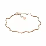 Skagen Damen-Gliederarmband Essential Waves Edelstahl roségoldfarben, SKJ1787791