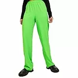 JACK & JONES Damen Jjxx Jxpoppy Regular Hw Pant Noos Hose, Green Flash/Detail:no Pockets, L