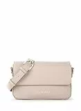 Valentino Zero Re Pattina Flap Bag Beige
