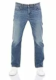 LTB Jeans Herren Stretch PaulX Straight Fit Jeanshose Hose Denim, Farbvariante:Sion Wash (51533), Größe:34W / 32L