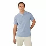 Hackett London Herren Heritage Shorts Polo, Blau (Chambray Blue), M