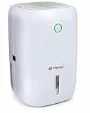 JUNG Alpina Mini Luftentfeuchter elektrisch 22W, Raumentfeuchter Extra leise, Räume bis 100M³, Entfeuchter Wohnung - Schlafzimmer, Wohnzimmer usw, Timer, bis 0,3 L täglich