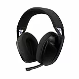 Logitech G G321 LIGHTSPEED kabelloses Bluetooth-Gaming-Headset, dynamischer Komfort und Passform, 16-kHz-Schwingmikrofon, über 20 Std. Akkulaufzeit, PC, PS4, PS5, Nintendo Switch, Mobilgerät – Schwarz
