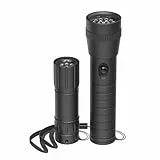 Hama LED-Taschenlampe FL-DUO, mit Batterien, Aluminium, 2er-Set