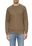 s.Oliver Crew Neck-Sweatshirt aus Baumwollmix mit Logo-Stickerei