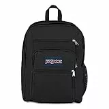 JANSPORT BIG STUDENT Großer Rucksack, 15 inch -Laptopfach, Black (Schwarz)