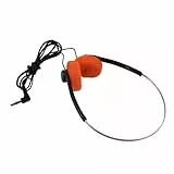 Operitacx Kopfhörer Ohrhörer PVC Orange