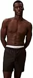 Calvin Klein Herren Medium Drawstring LV00N61023 Badehose, Schwarz (Schwarz), L