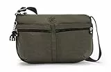 Kipling IZELLAH Mittelgroße Umhängetasche, Green Moss (Grün)