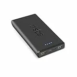SBS PowerBank 10K Fast, 10.000 mAh Power Delivery, 22,5 W Schnellladung, Adaptive Fast Charge (AFC), Status-LED, USB-C, USB-A, Ladegerät für iPhone, iPad, AirPods, Samsung, Tablet, Smartphone