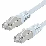 Vivanco CAT 5e Netzwerkkabel, LAN-Anschluss Stecker zu LAN-Anschluss Stecker, Zuverlässige Verbindung für PC und Hub, 1:1 verschaltet, 3m