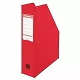 Esselte Stehsammler, A4, Pappe mit PVC-umschweisst, rot