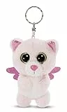 NICI Glubschis Schutzengel Schlüsselanhänger 9cm Katze Glowy Malli