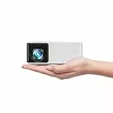 YOTON Y3 Mini Beamer Klein 1080P Unterstützt 15000L 50% Zoom Elektronische Trapezkorrektur, Tragbar Heimkino Projektor Outdoor Projector Kompatibel mit HDMI/USB/Phone/PS5/TV Stick