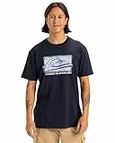 Quiksilver Herren Retro Fade Ss T-Shirt, Dunkles Marineblau, XL