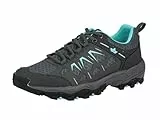 Lico Damen Sierra Trekking- & Wanderhalbschuhe, Anthrazit Türkis, 38 EU