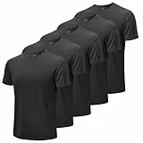 MEETWEE Herren T-Shirt Kurzarm Sommer Sports Tshirts Gym Fitness Männer Schnelltrocknend Atmungsaktiv Trainingsshirt Funktionsshirt Sportshirt
